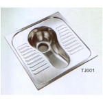 TORA Stainless Steel Squatting Pan TJ001 / TR-SYW-SQ-03014-PL